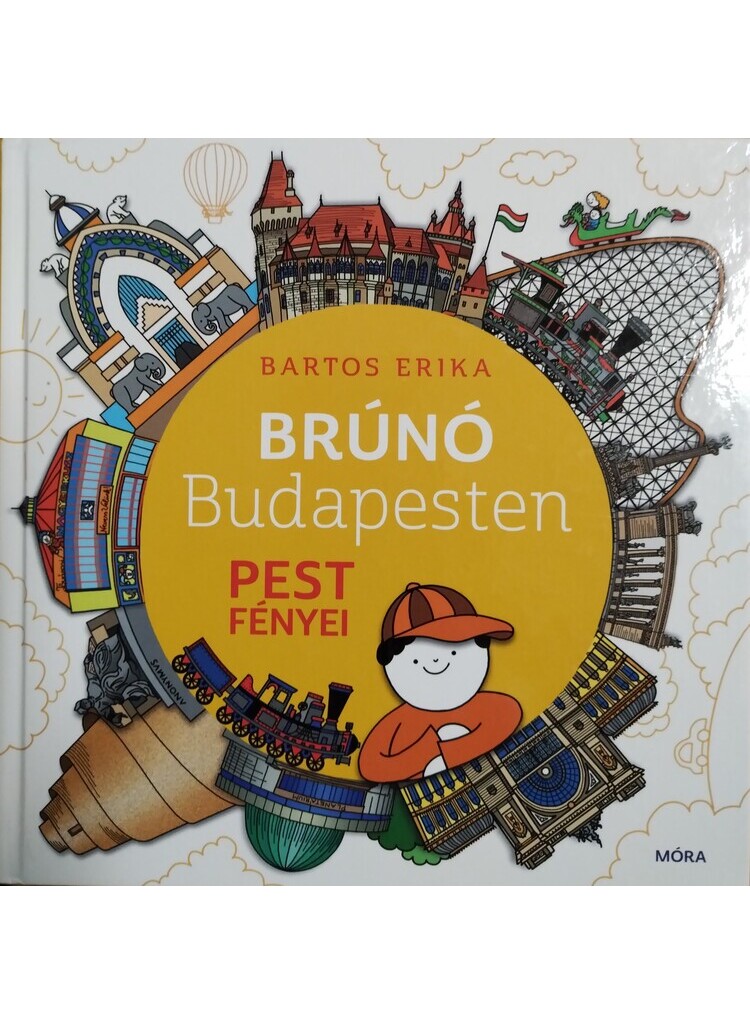 Brúnó Budapesten. Pest fényei